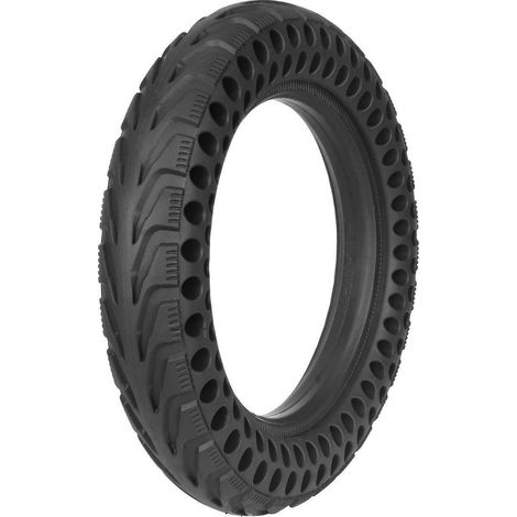 Pneus pleins poreux 122,125 pour trottinettes électriques et draisiennes, pneus anti-éclatement 12 1/2x2 1/4 nid d'abeille