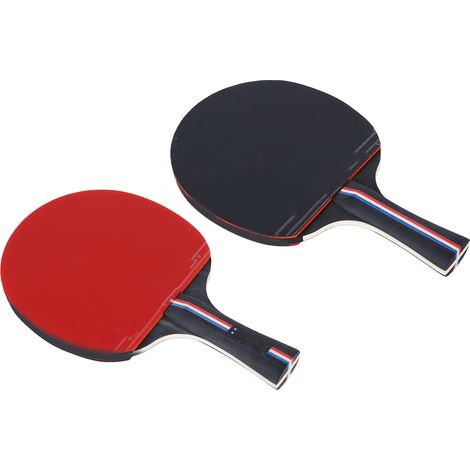 Raquette de tennis de table double face en caoutchouc pour l'entraînement et la compétition (1/5)