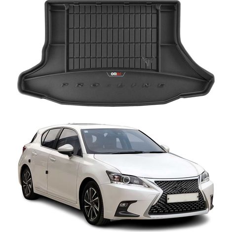 OMAC Kofferraumwanne Auto Kompatibel mit Seat MII 2012 bis 2023, Antirutsch Wasserdicht, 3D Premium TPE, Schwarz