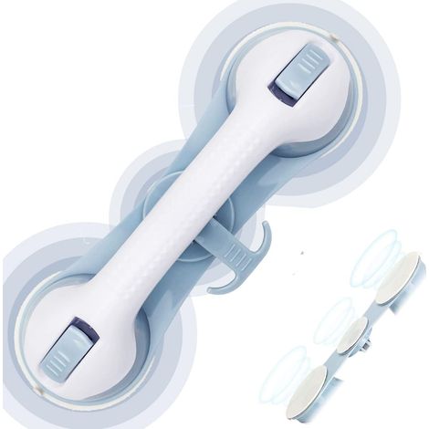 Barre d'appui pour toilettes, barres d'appui de sécurité antidérapantes pour salle de bain, barre d'appui de douche avec ventouse, barre d'appui de baignoire pour personnes âgées/handicapées/enfants/f (1/5)