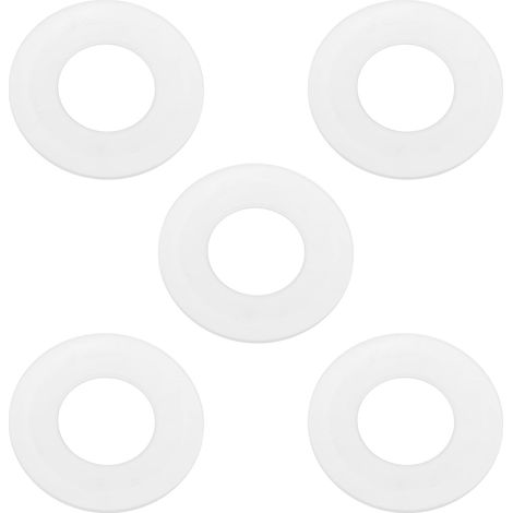 Sollbry Lot de 5 joints de rechange pour soupape de chasse d'eau, compatibles avec les soupapes de chasse d'eau Geberit, les bases de soupapes de chasse d'eau et les joints d'étanchéité en silicone. (1/5)