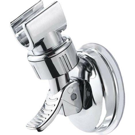 Soporte para cabezal de ducha con ventosa, ajustable y extraíble, rotación de 360°, soporte para ducha con ventosa para baño