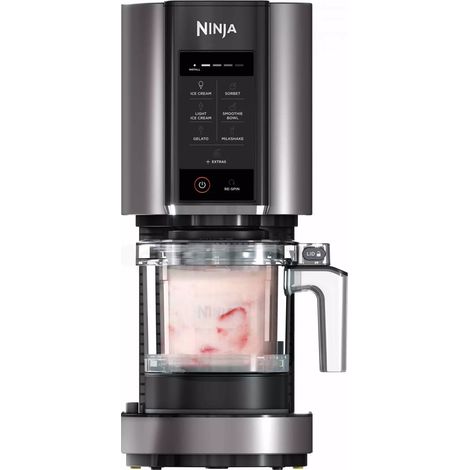 Ninja – Sorbetière 800W 0,95L – Technologie Creamify pour glaces et sorbets – 6 programmes automatiques – Récipients sans BPA 473ml