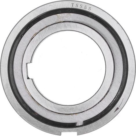 Freilauf-Rollenkupplung, hohe Steifigkeit mit innenliegender Keilnut TSS55 (55x100x21), Industriebedarf (1/5)