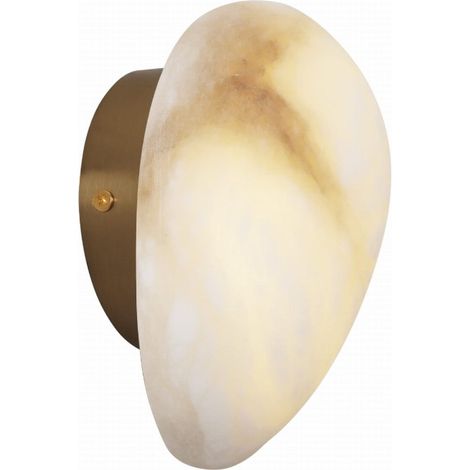 Applique NUVIA in alabastro oro/crema LED 5W Maxlight (1/3)