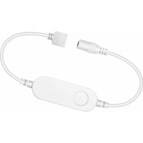 WiFi LED Controller Tuya Wireless Smart Controller with RGB Interface Strip Light Voice Control Compatible with Google Home & for Amazon Alexa IFTTT Smart Phones App Colors Adjust