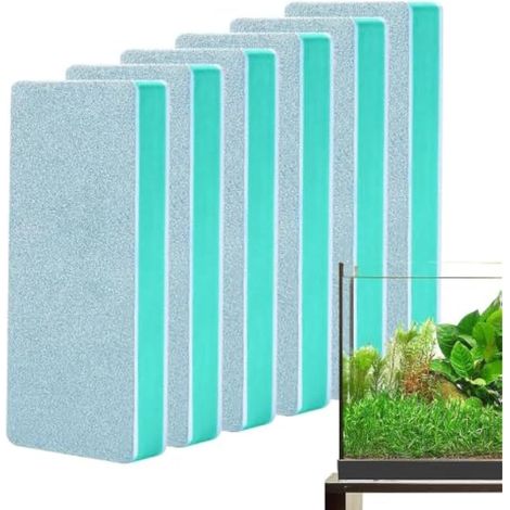 Nettoyeur Pour Aquarium 6 Pièces Brosse de Nettoyage pour Verre (1/5)