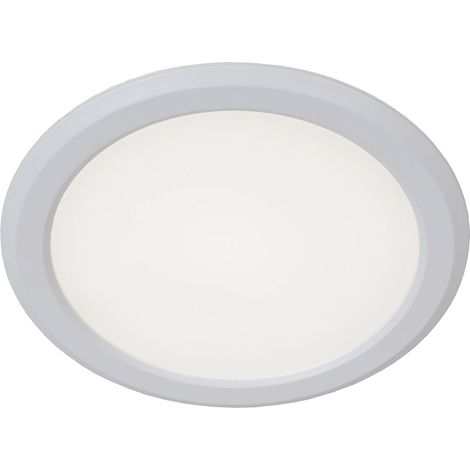 Lucide TENDO-LED - Spot encastrable - Ø 11,6 cm - 1x9W 3000K/6000K - Blanc (1/3)