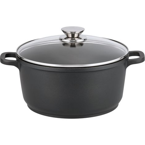 Faitout 24 cm sans PFAS Elo Alucast (1/5)