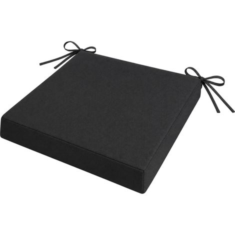 Cojin de asiento para silla de jardin Sibell o Kiran Gris oscuro (1/5)
