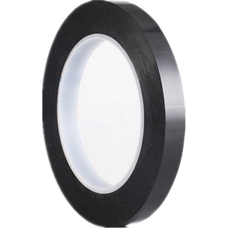 Tape adhésif bloquant la lumière - 25 mm x 50 m - noir - Ruban adhésif bloquant la lumière LED simple face - PET (1/4)