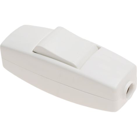 Interruptor paso 10A 250V blanco