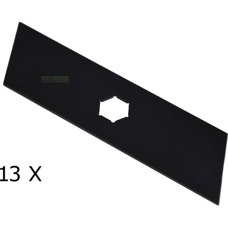 13 X 15,8 CM lame de scarificateur pour Ering VK EL 1028, 67110 (1/3)