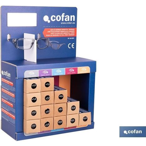 EXPOSITOR CON 20 GAFAS GRADUADAS (1/4)