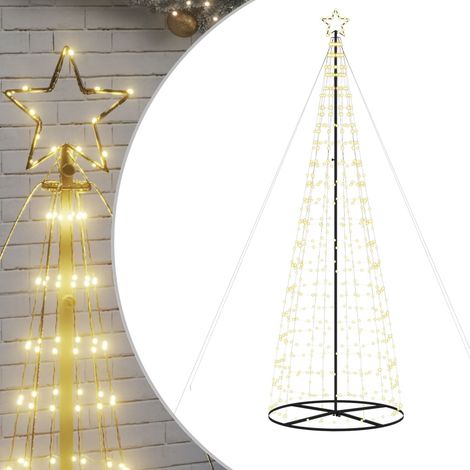 LED Christmas Tree 570 LEDs Warm White 300 cm vidaXL (1/5)