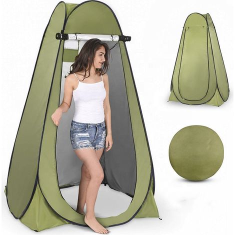 Tentes jetables, tentes toilettes, tentes douches, tentes vestiaires, toilettes privées, tentes douches de camping, cabines d'essayage en plein air (1/2)