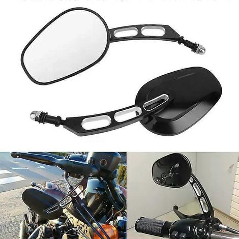 Motorrad-Rückspiegel, Glas, Außenspiegel rechts/links, für Harley 883 1200 48JXLGV (1/5)