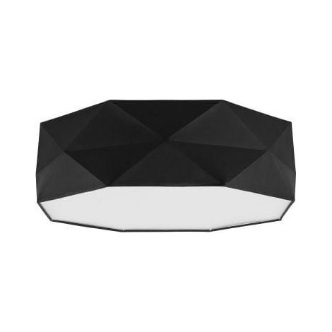 Candellux KANTOOR plafonnier noir 52 cm large