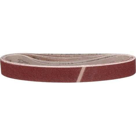 10 Pcs 50mm x 1067mm Bande De Ponçage 40 Grain Ceintures (1/5)