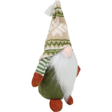 Lutin de Noël porte-bonheur, poupée douce et durable au toucher agréable, décoration idéale pour maison et bureau. (1/5)