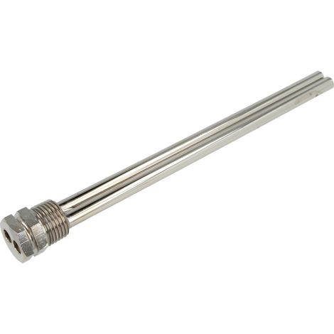 Doigt de gant double 1/2'' pour 2 tubes de sonde séparés 200 mm