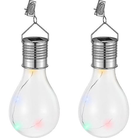 Lot de 2 ampoules solaires LED (1/3)