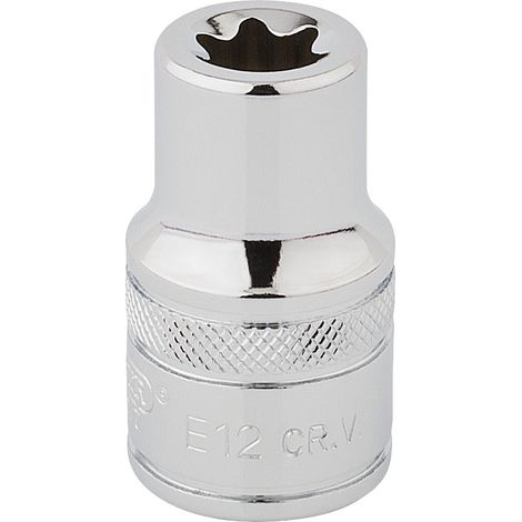Draper 1/2 Square Drive Draper TX-STAR&174 Socket (E12) (34274) (1/5)