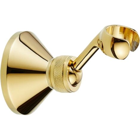 OrSupport De Douche Mural Support Pour Douchette orientable 360°pour ou pommeau 360° Or (1/5)