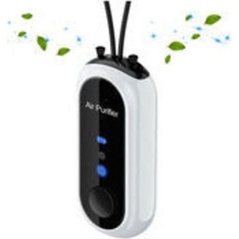 Purificateur d'air portable pour purifier l'air ambiant et éliminer les odeurs particulières (blanc) (1/5)