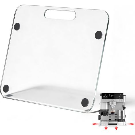Plateau coulissant pour machines à expresso Ninja – Base coulissante en acrylique transparent (1/5)