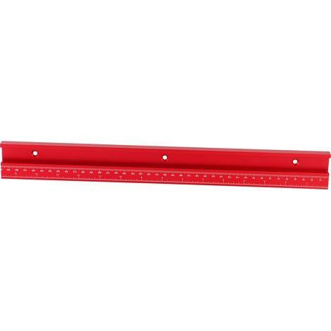 Rainure 400mm pour scie sur table, poussoir de sécurité en aluminium, guide de défonceuse, rail de coulisse, accessoire de menuiserie pour affleureuse, pièce de fixation établi, lot de 45 (1/5)