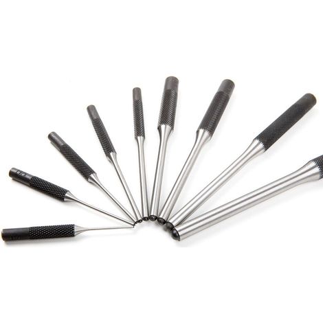 Poinçon Jeu de Chasse-goupilles En Acier Durable Professionnel, Outil à Main Ingénierie Mécanique 9PCS (1/5)