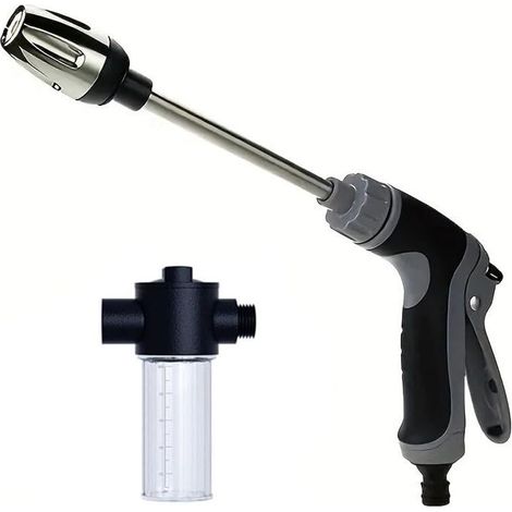 Filiyano-Pistolet de lavage haute pression pour voiture avec distributeur de savon, long tuyau d'arrosage pour l'arrosage des plantes et l'entretien (1/5)