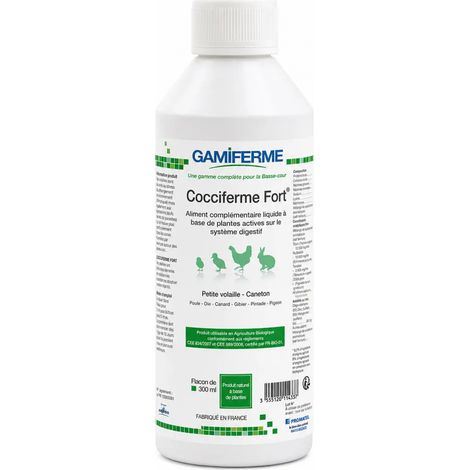 Cocciferme fort complément alimentaire volaille 300ml GAMIFERME