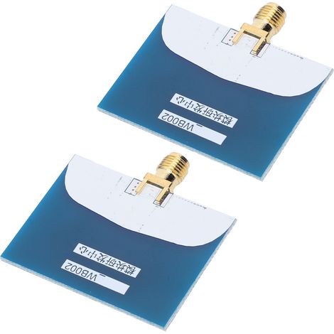 2 antennes GPS omnidirectionnelles, module avec connecteur SMA femelle 50 Ω, UWB-002, 3,5 GHz - 11 GHz