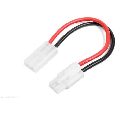 Revtec - Power Extension Lead - Tamiya - 14AWG Silicone Wire - 12cm - 1 pc