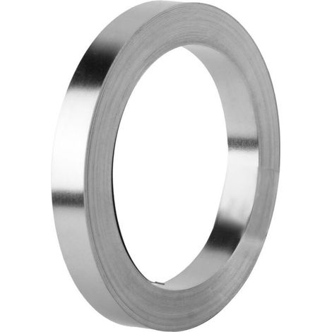 Vernickeltes Streifenband 0,15 x 8 mm, 10 m vernickelter Stahlstreifen, Nickelstreifen mit hoher Leitfähigkeit und Korrosionsbeständigkeit, für 18650-Akkus, Laschen und Elektrowerkzeug (1/4)