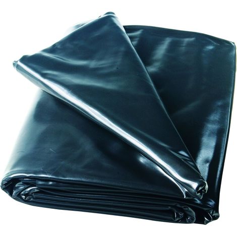 Heissner Teichfolie PVC schwarz, Stärke 0,50 mm - verschiedene Größen 600 (1/4)