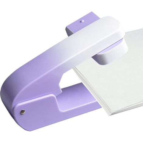 Agrafeuse de bureau - Agrafeuse rotative à 360° - Accessoire de bureau ergonomique antidérapant pour l'école et la maison (1/5)