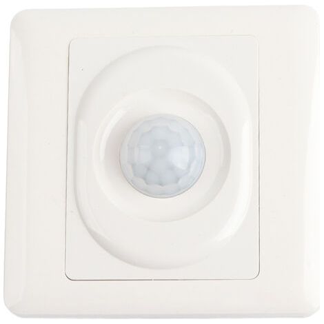 Interrupteur mural Garosa 220V à détecteur de mouvement infrarouge automatique PIR pour veilleuse LED, compatible avec les ampoules incandescentes et LED, pour une économie d'énergie. (1/5)