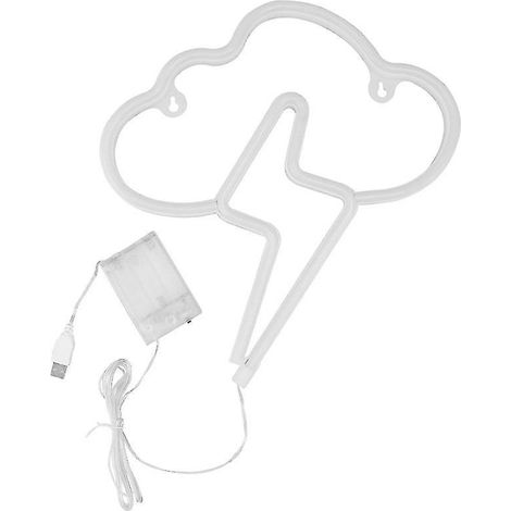 1 Stück Wolken-Neonlampe