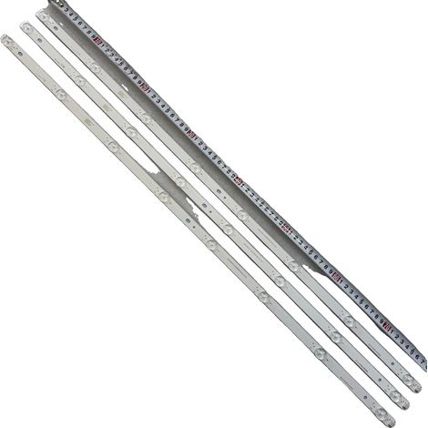 Barra de retroiluminación LED, material de aluminio, 795 mm de largo, compatible con varios modelos de TV, 60 lúmenes, alimentación de CC. (1/5)