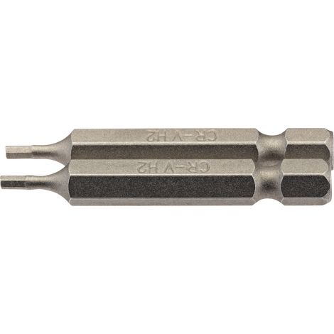 Draper 2mm 1/4 Hex. Hexagonal Insert Bit 50mm Long x 2 (64244) (1/5)
