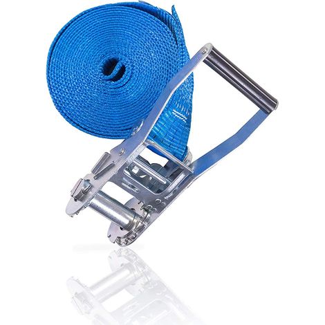 Dolezych Cinghia a Cricchetto Monoblocco, 4000 Dan, Lunghezza 8 M, Blu