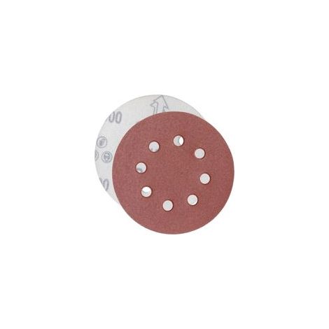 1000 discos de lijado, discos abrasivos, tamaño de grano 125 mm, ideales para lijar/pulir/eliminar óxido, HSDPS5M100, paquete de 100