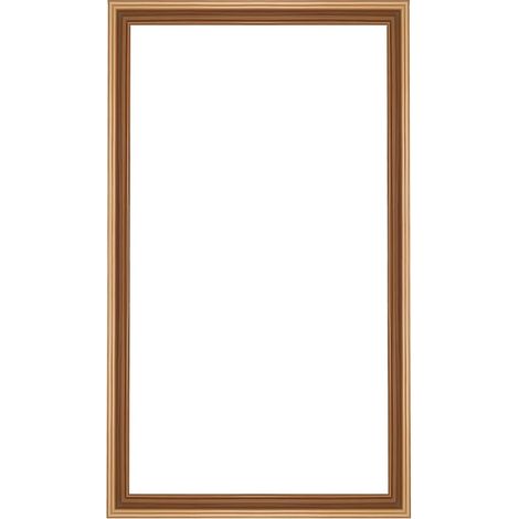 Nordlinger – Encadrement mouluré 100 x 60 cm – Kit de 4 baguettes en bois – Prédécoupées pour pose rapide – Largeur 42 mm, épaisseur 13 mm (1/5)