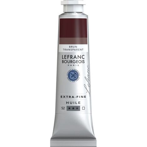 Huile - LEFRANC & BOURGEOIS - Série 2 - 40 ML - Brun Transparent - Pureté et Brillance