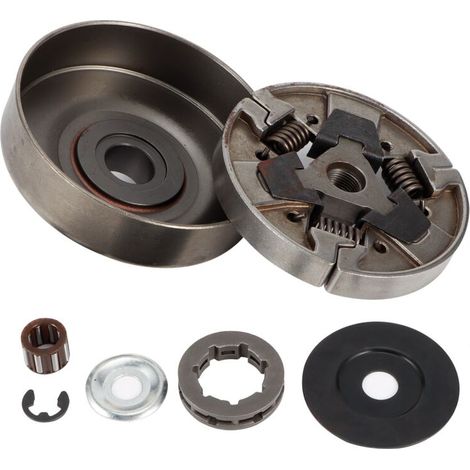 Kit de Pignon et Tambour de Frein 3/8-7 pour Tronçonneuse Modèles MS640 MS660 MS661 -KZQ