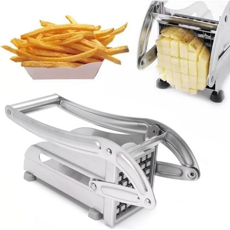 Coupe-frites en acier inoxydable, machine à chips, hachoir à viande, outil de cuisine (1/5)