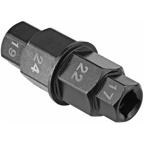 Roue avant moto 1Pc 17 19 22 Adaptateur cles douille demontage montage axe roue avant moto 24mm (1/5)